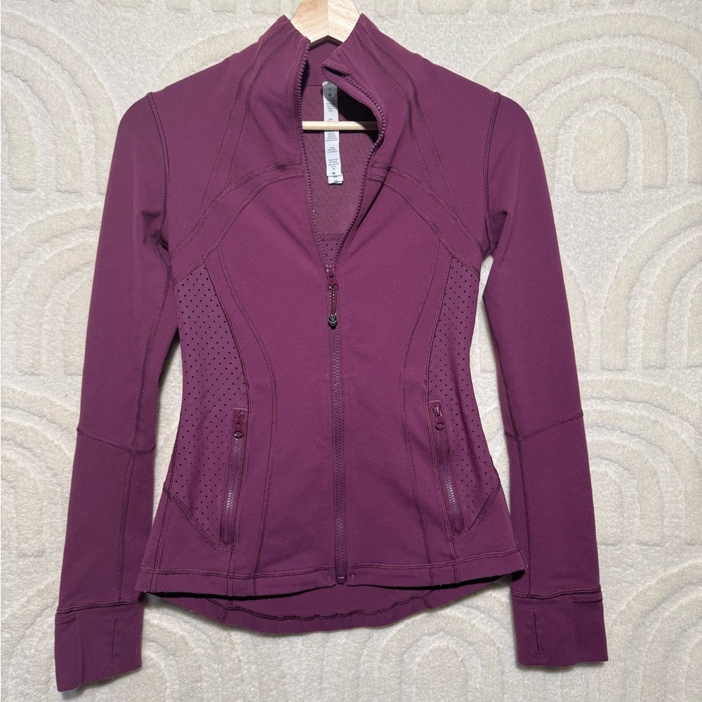 Magenta Lululemon Zio Up Jacket